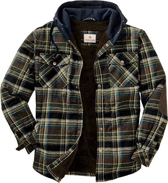 legendary whitetails flannel jacket